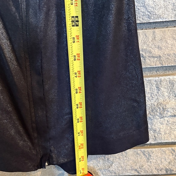 Calvin Klein Black Waterfall Moto Vest - Picture 9 of 12